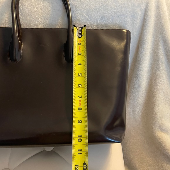 FURLA Tote in Dark Chocolate Brown - Picture 10 of 11